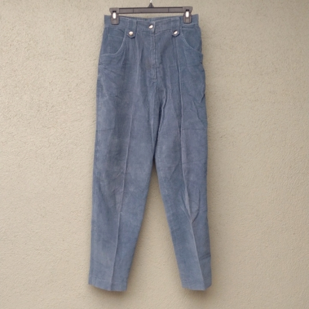 Vintage Tommy's Blue Corduroy Pants 11/12 (28" Waist)